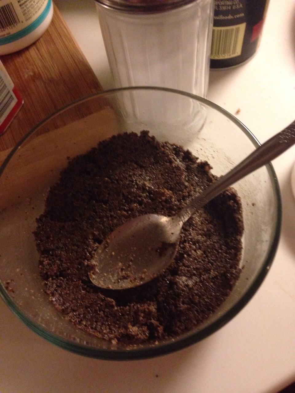 Mix ingredients in a bowl