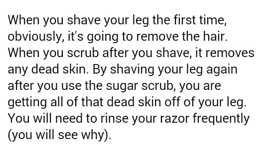 PERFECT KEY TO GET SOFT SILKIEST SHAVED LEGS AT HOME👌👍
