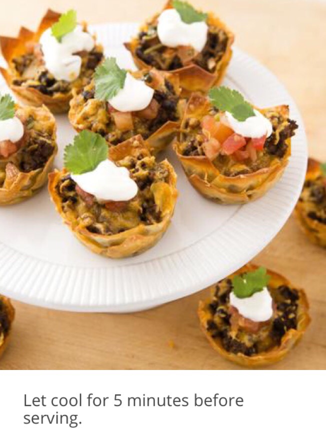 Make Mini Taco Bowls Tonight. #SummerVibes