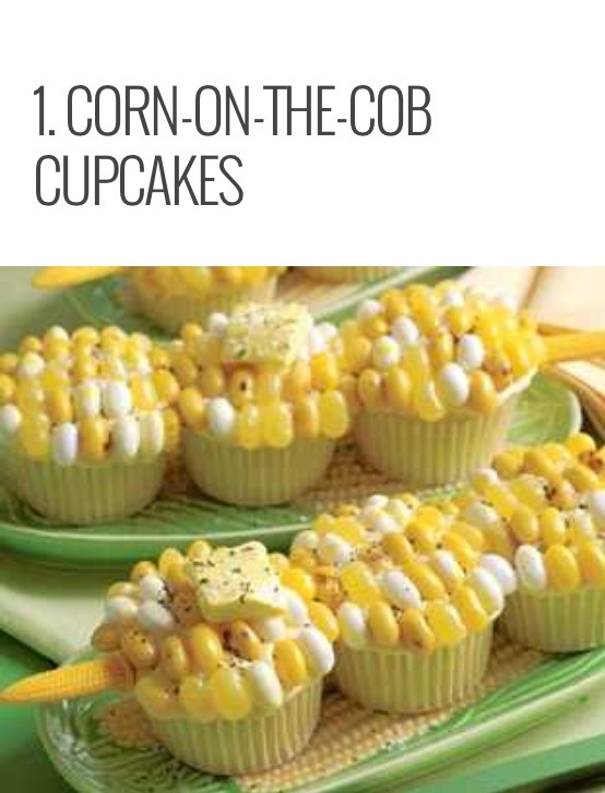 When you bite into these you'll find out your eating a cupcake . With jelly beans too! 