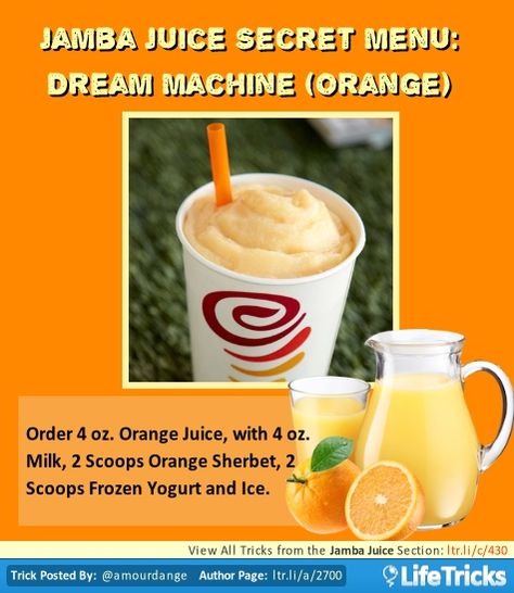 💟✨Jamba Juice Secret Menu & How To Order/ Make Them✨💟