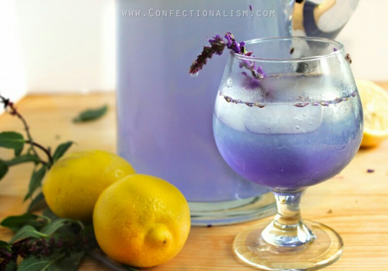 Coconut Lavender Lemonade!  