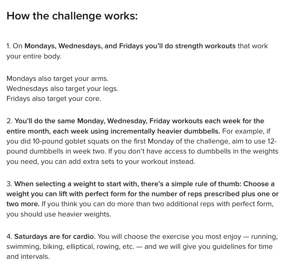 4 Week Summer Fitness Challenge! 😀💯❤️👍🏻