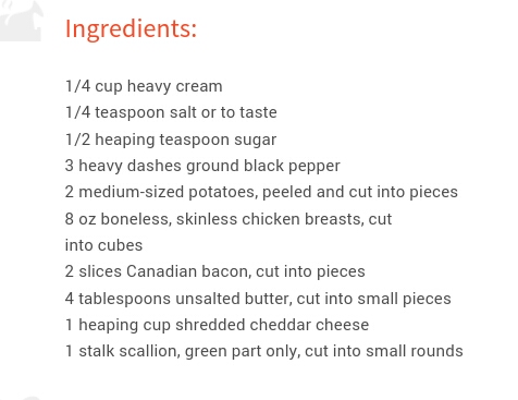 BAKED CHICKEN & POTATOE CASSEROLE:loaded vid tons of cheese n cream yum
