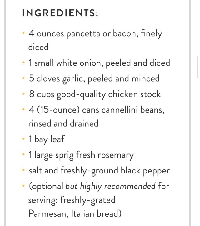 7 INGREDIENT TUSCAN WHITE BEAN SOUP!  
