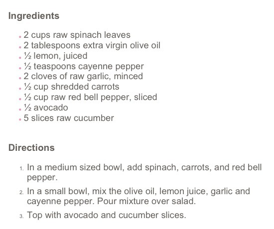 Detoxing Lunch And Dinner