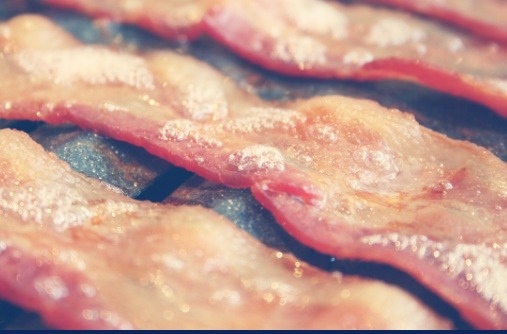 Fry some bacon and tomatoes to add to the cheesy sauce add the pasta and dig in👍 please like xx