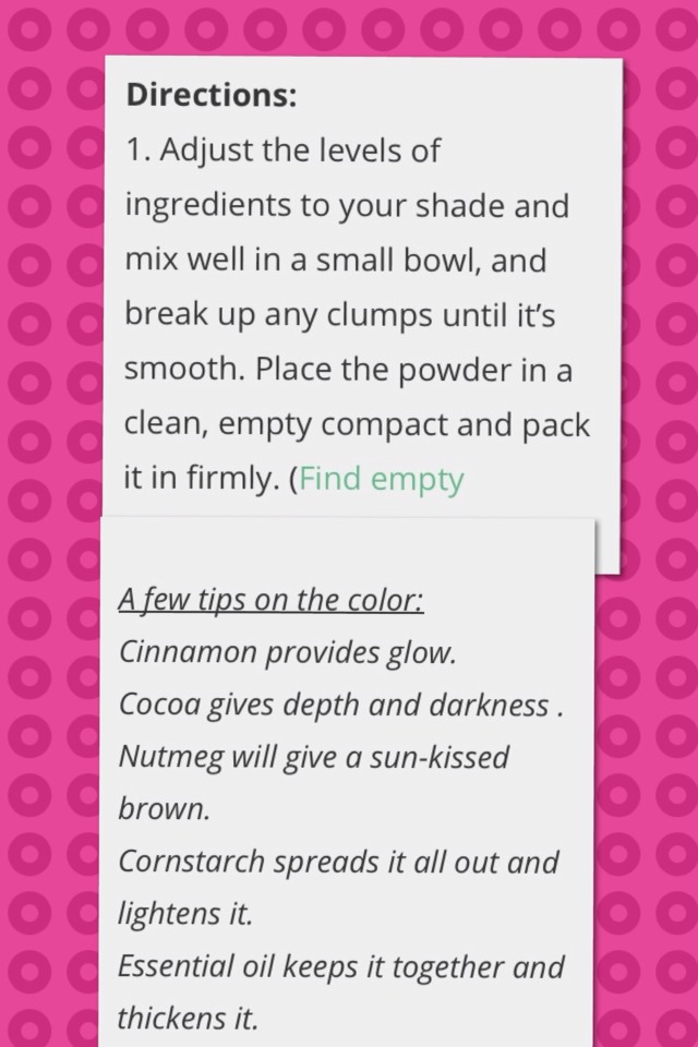 Easy Cheap And Natural Homemade Bronzer 