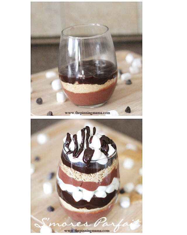 Sinful smores parfait 🍫😍❤️