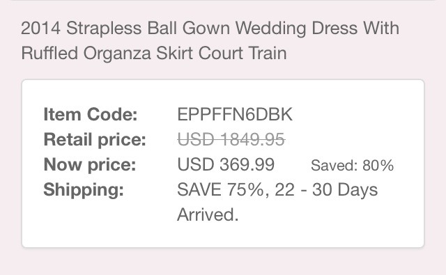Beautiful Wedding Dresses UNDER $500! π #tipit