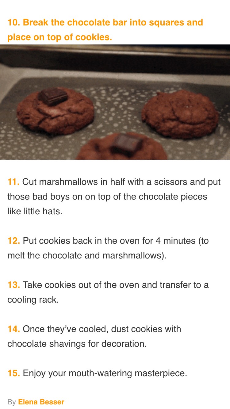 Hot Chocolate Cookie