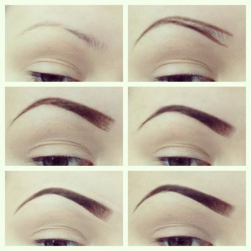 You'll never go wrong if you follow this tutorial for your eyebrows