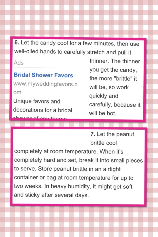 10 Minute Microwave PEANUT BRITTLE~