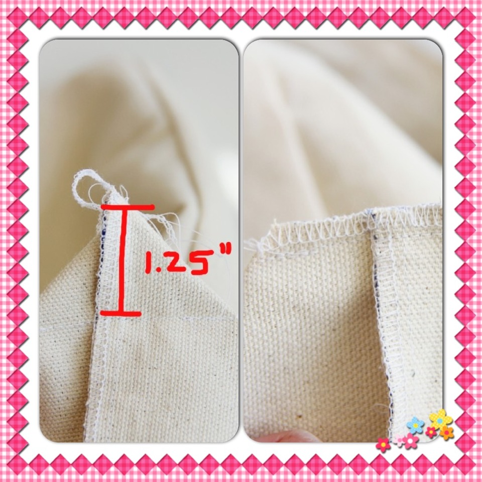 A Ruffled Tote (aka: Elli’s Church Bag)
