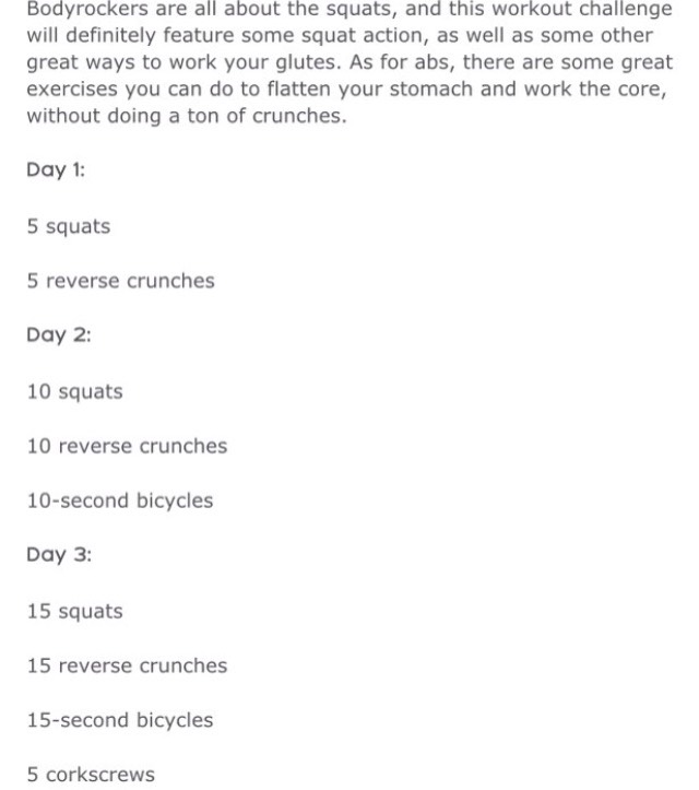 7 Day Abs & Glutes Challenge!(plzzz Like Before Saving❤️) 