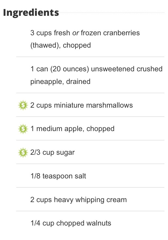 Creamy Cranberry Salad