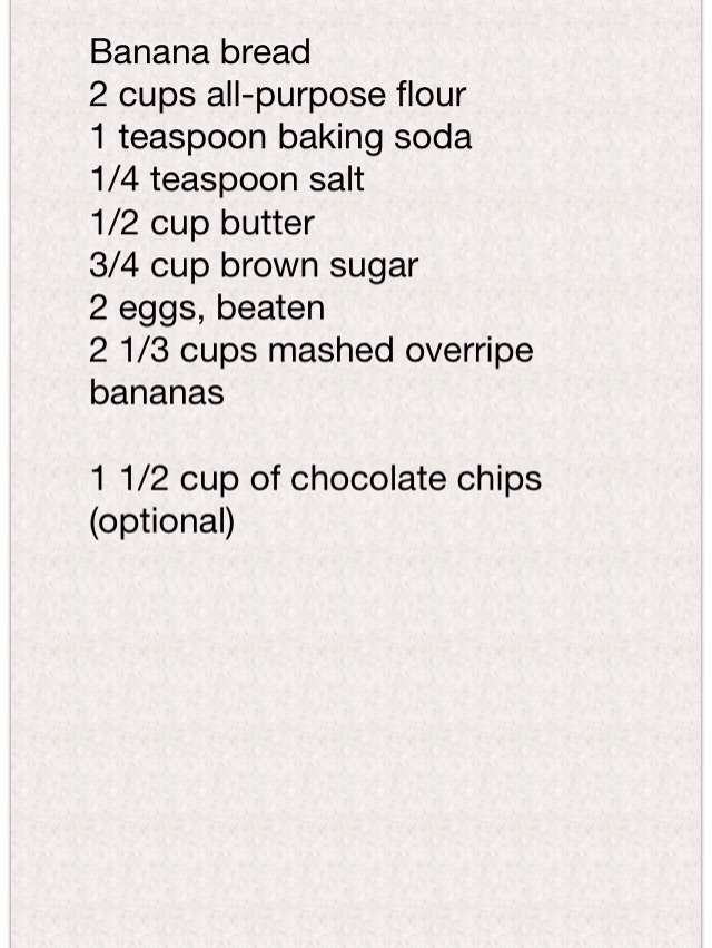 Delicious Banana Bread :)