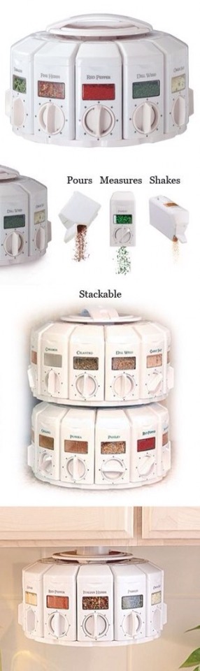 #4	 Spice containers that automatically measure out exactly how much you need