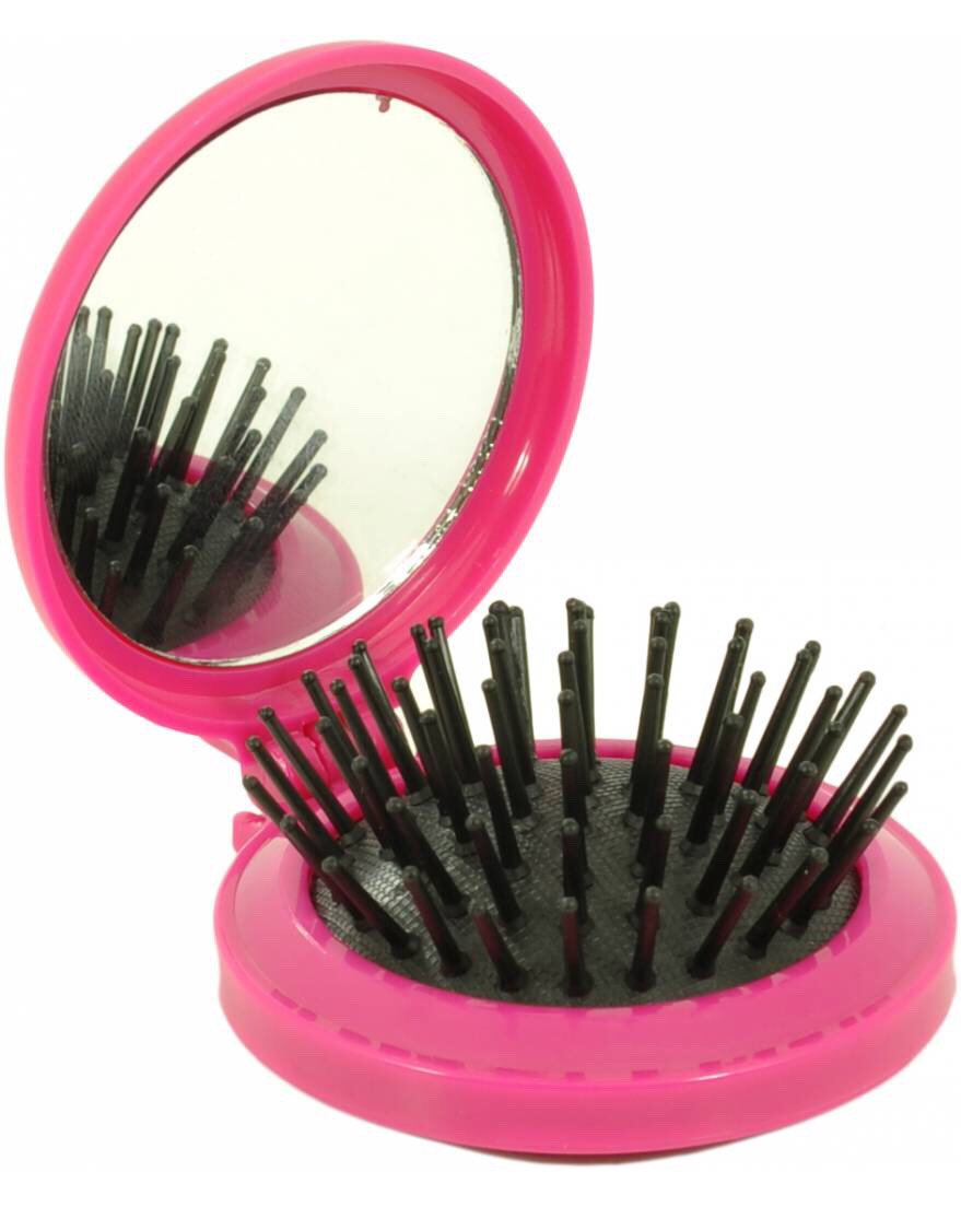 13. POP-UP HAIR BRUSH
Good for touch ups and those knots that you can't get out with your fingers💁