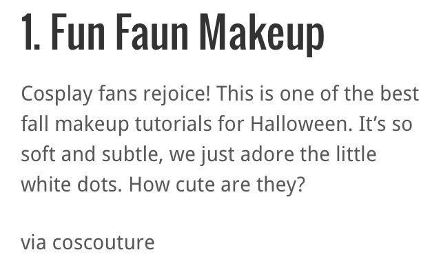 🔟 Halloween Makeup Ideas! #HalloweenTip