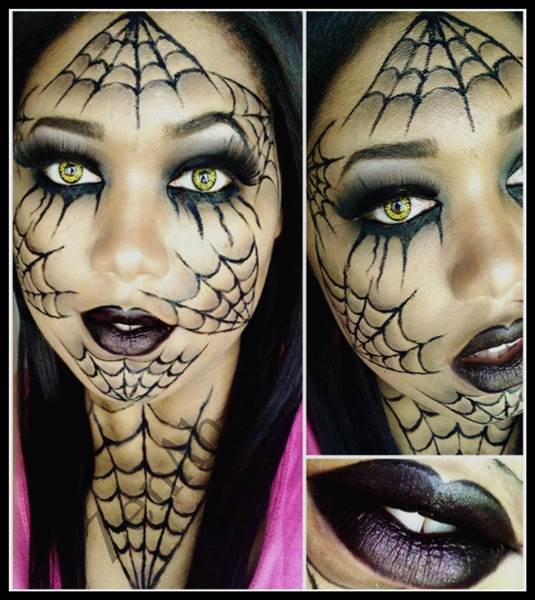 Halloween ideas for face only