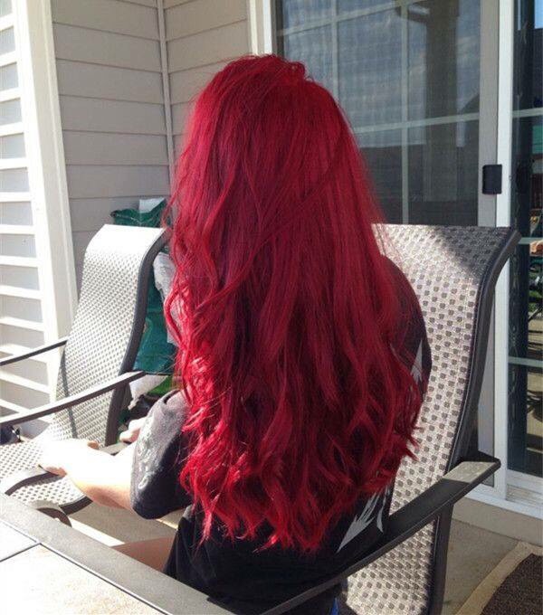 Beautiful Red Hairstyle❤️❤️❤️