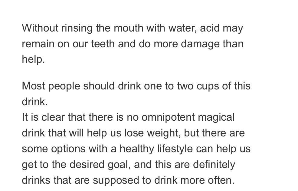Forget Hot Water With Lemon! Three Drinks That Do Wonders For Weight Loss. #summervibes