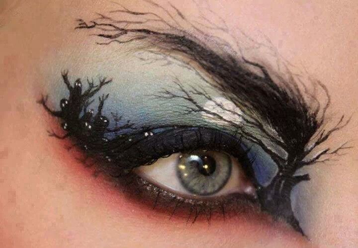Inspirational Halloween Eye Makeup
