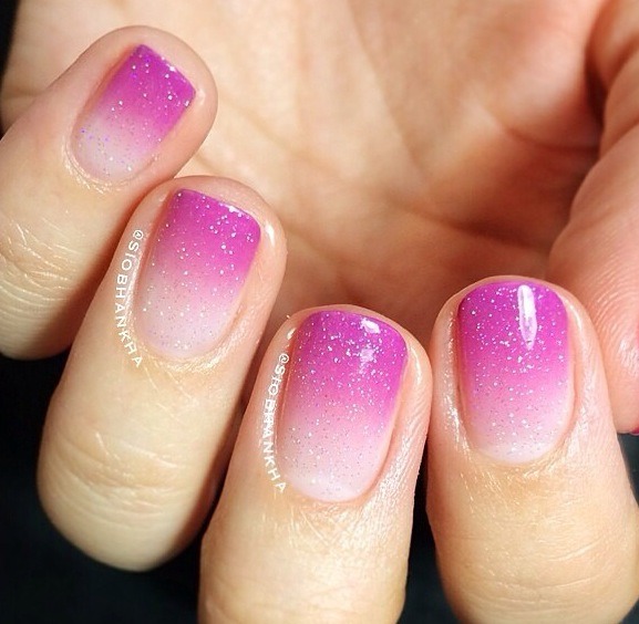 Colorful Ombré Nail Designs