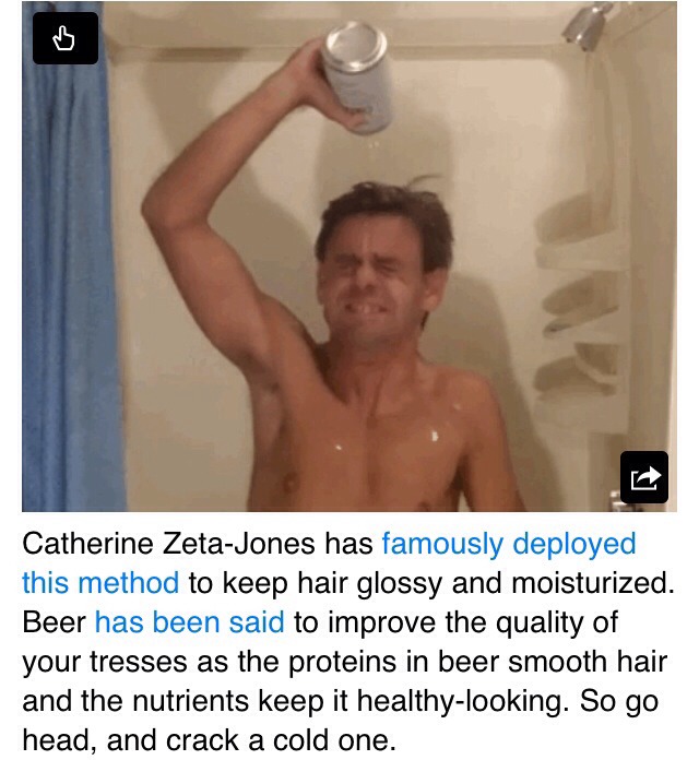 Easy Treatment For Beautiful Healthy Hair Using Beer