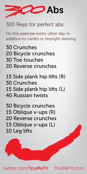Six Pack Workout Routine ;)