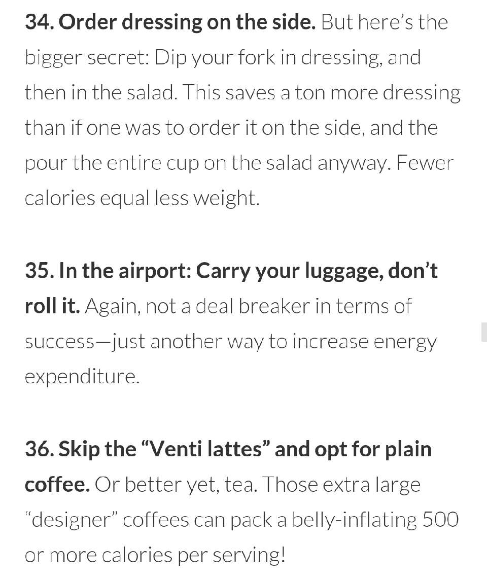 62 Lifestyle Changes To A Slimmer Body! !