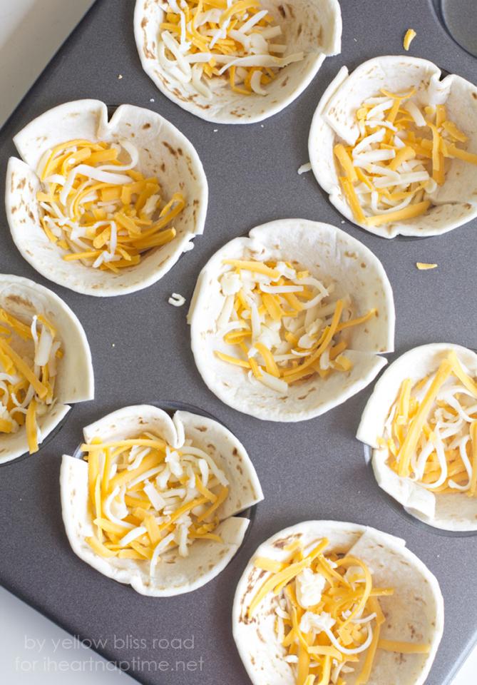 Mini Taco Salad Cups