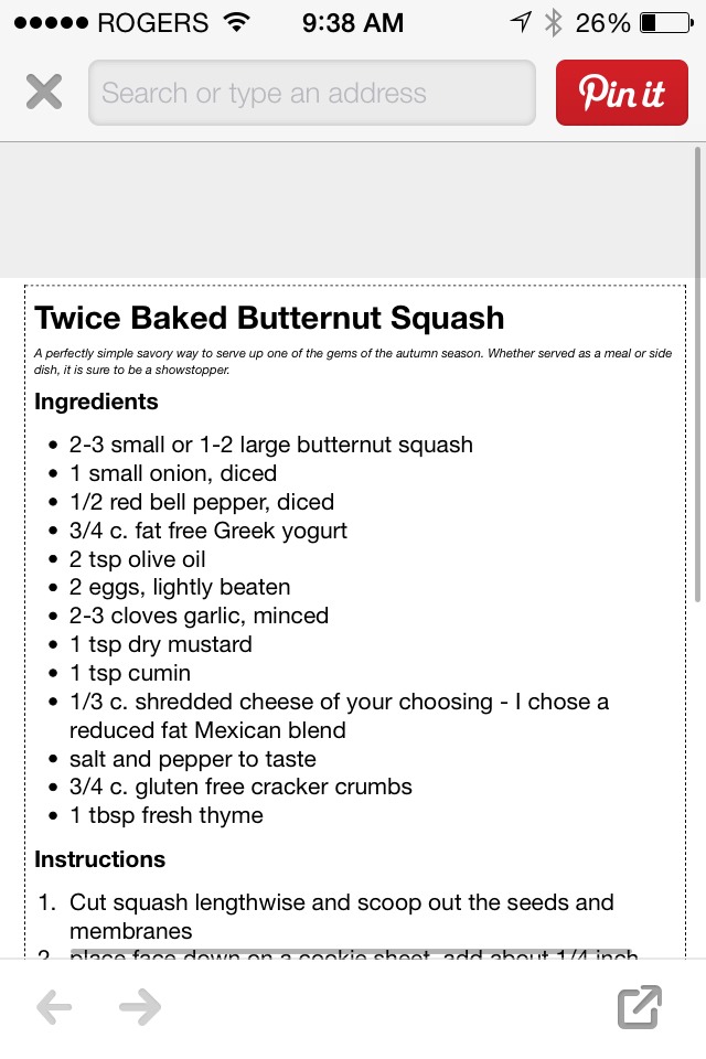Twice Baked Butternut Squash
