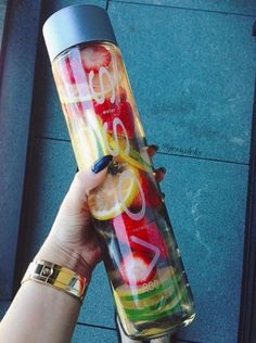 Fruity detox water
