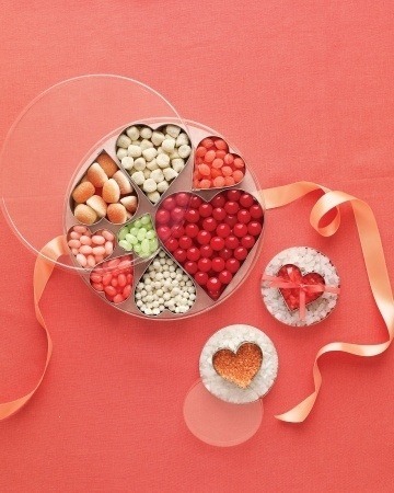 Use them to organize candy in a gift tin.