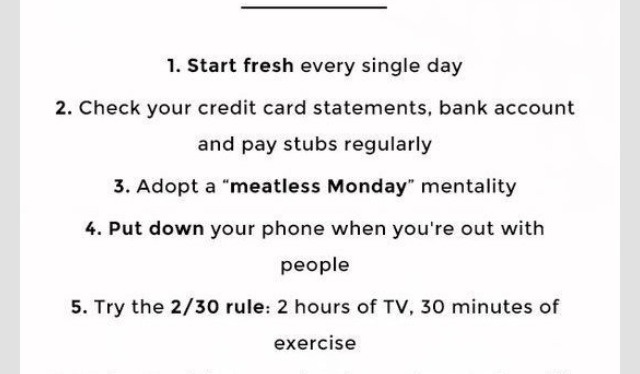 50 Healthy Habits Every Girl Should Have!!
