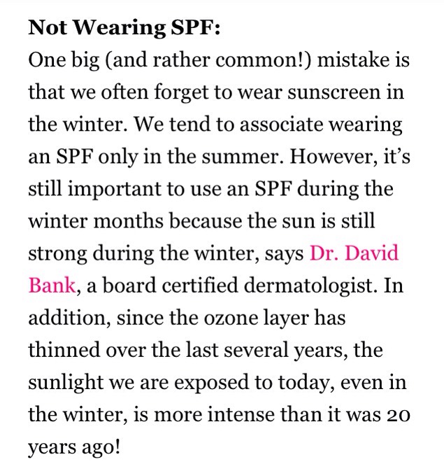 ✨Avoid These 9 Winter Skin Care Mistakes✨