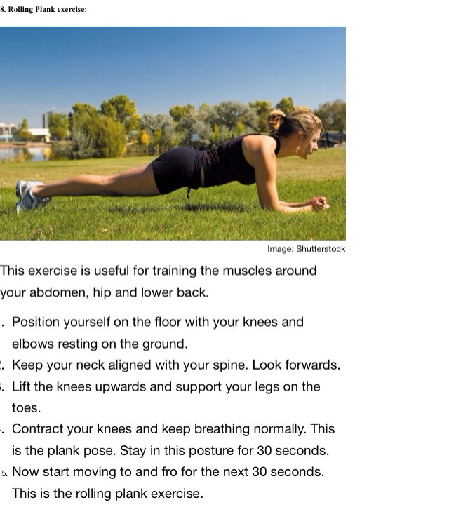 16 Simple Exercises To Reduce Belly Fat