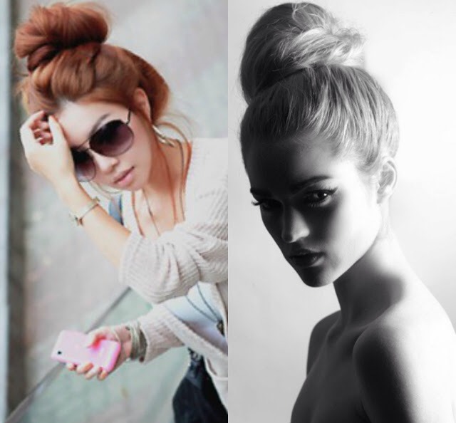3.Messy Bun is Always Fun

It is the easiest hairstyle I can think of – simply gather your hair on top of the head and wrap with an elastic band.

It is not only quick, but looks good, too. 
