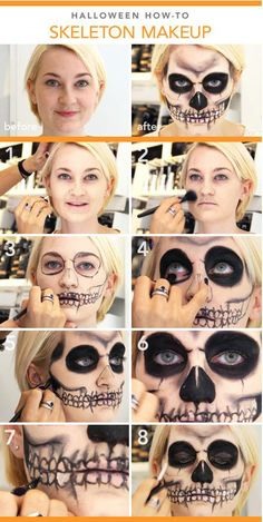 Easy Halloween Makeup Tutorials! #HalloweenTip