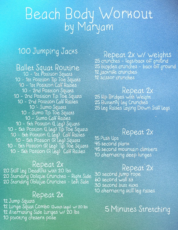 7 Beach Ready Body Workouts
