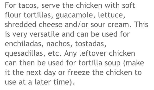 3 Ingredient Crock Pot Chicken Tacos