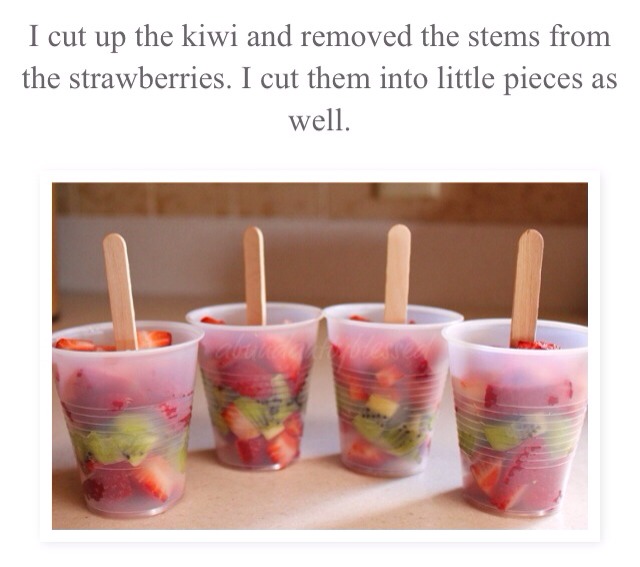 How To Make Fresh Fruit Pops!!!
