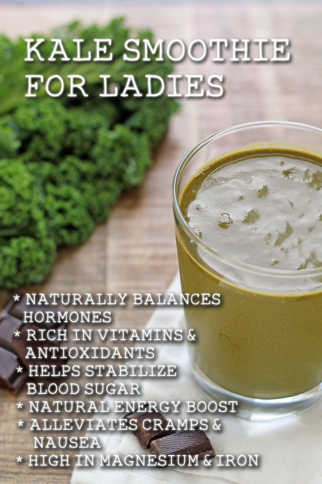 4.Kale Smoothie For Ladies