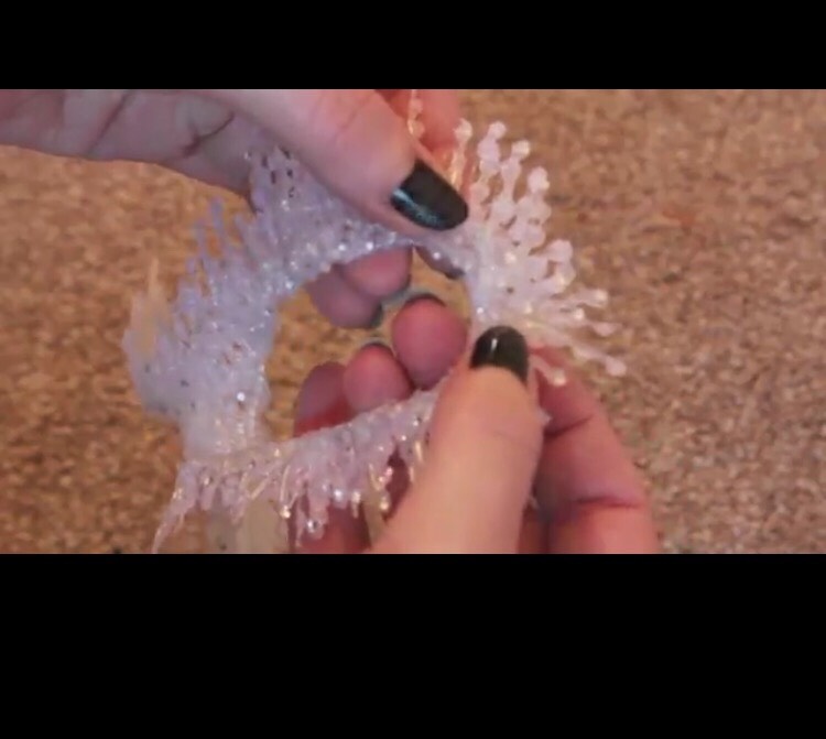DIY Masquerade Mask: Ice Queen. 