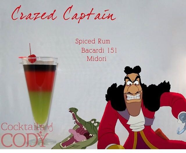 Disney Character Inspired Drinks