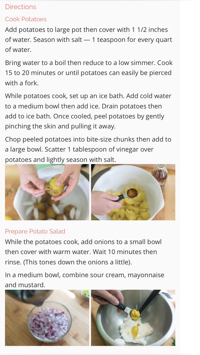 Easy Potato Salad