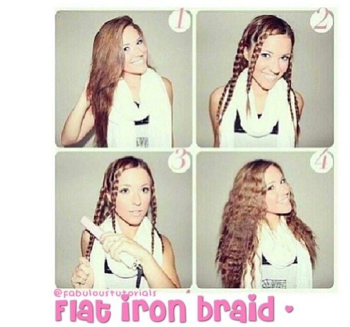 Straightener Hair Hacks