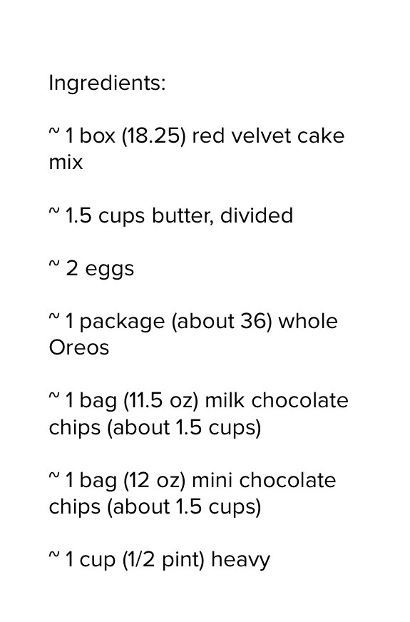 Red Velvet Fudge Brownies 
